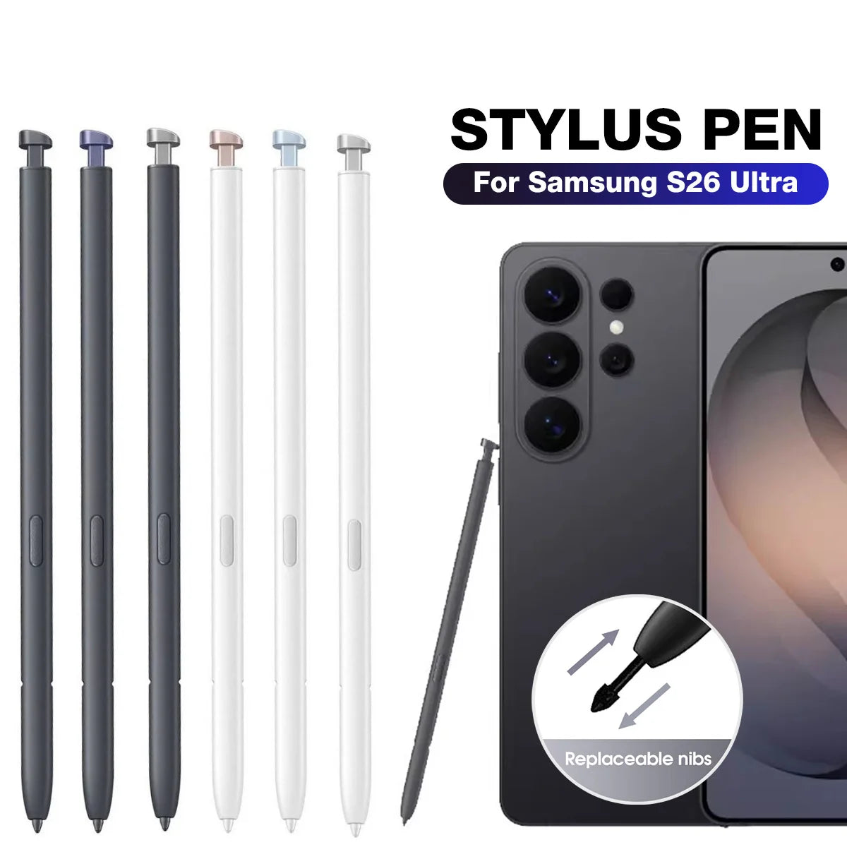 Samsung Galaxy S26 Ultra S Pen Replacement – EMR Stylus | GUUGEI EMR Stylus Pen Axl