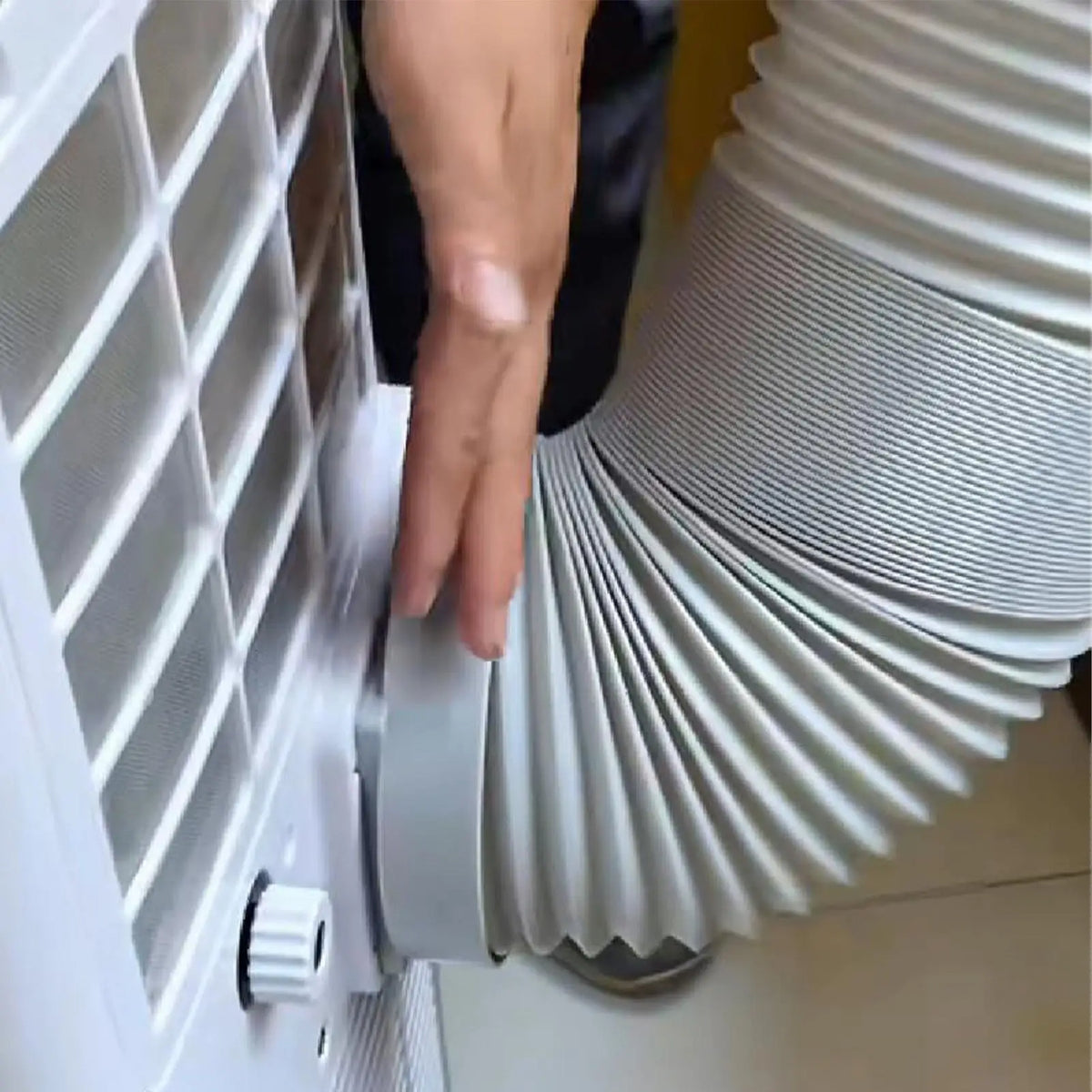 Flexible AC Exhaust Duct Hose | Telescopic Portable Vent Pipe AC Exhaust Hose Axl