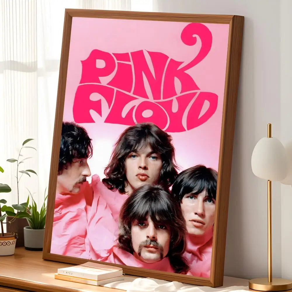 Pink Floyd Self-Stick HD Wall Art Poster – Waterproof Decor Wall Art Poster Axl