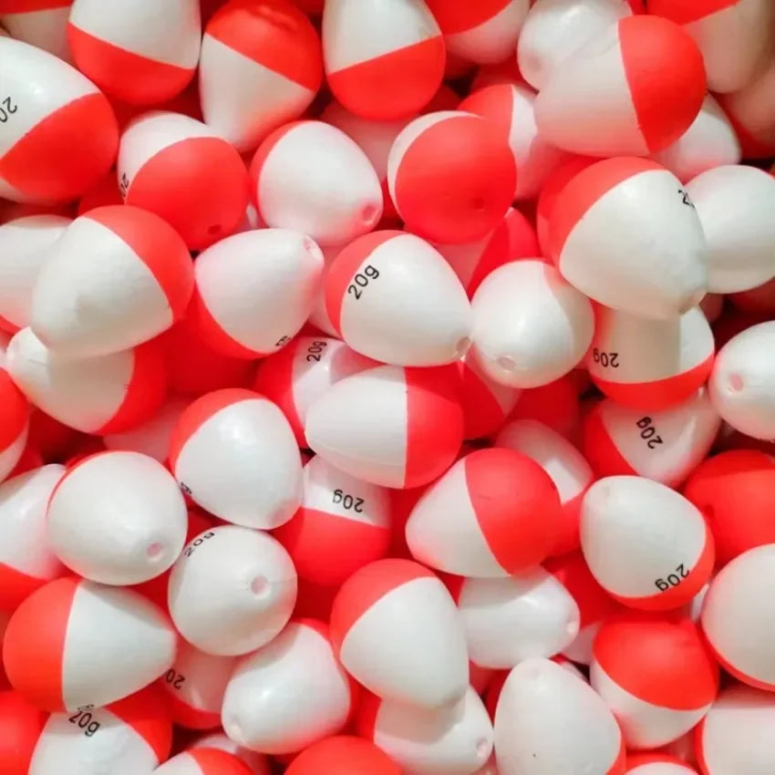 10-Pack Foam Fishing Floats 1g–10g | Long Casting Buoy Set Fishing Floats Axl
