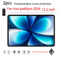 2-Pack Tempered Glass Screen Protector – Vivo Pad 6 Pro 13.2" Tablet Screen Protector Axl For VIVO pad6pro