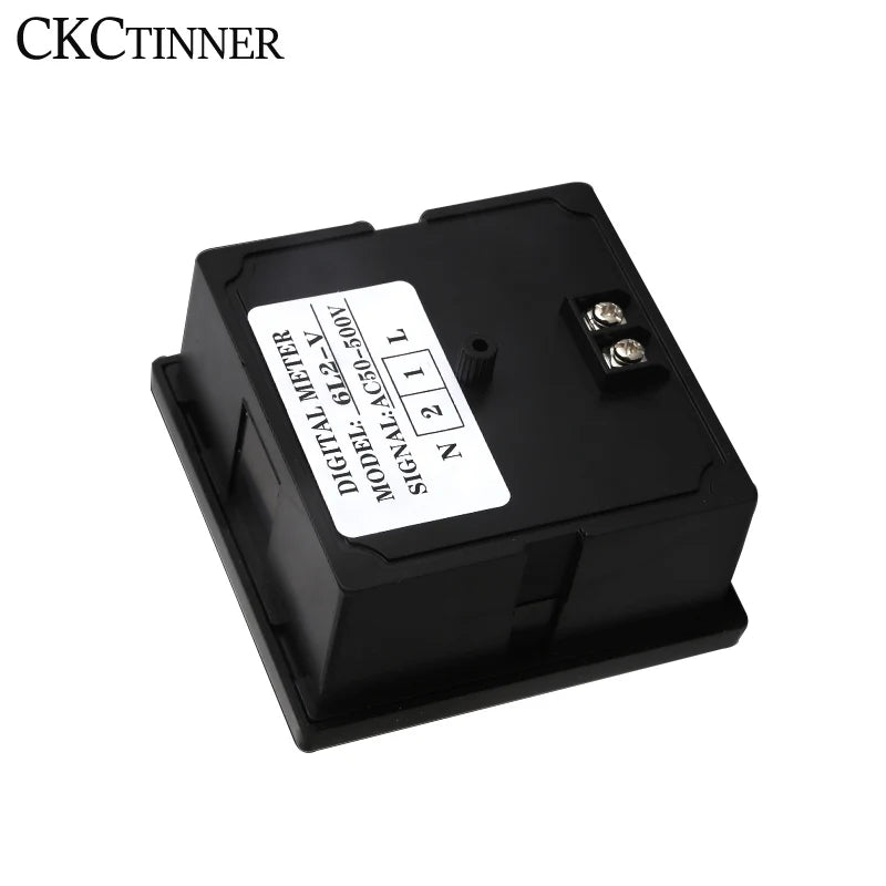 Digital Voltmeter Ammeter AC 50–500V Panel Meter 220V 380V Digital Panel Meter Axl