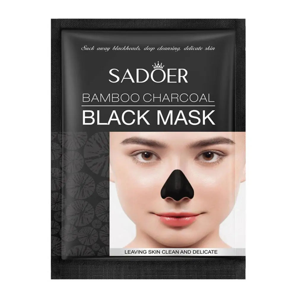 Bamboo Charcoal Peel-Off Black Mask – Blackhead Remover Peel-Off Face Mask Axl E 6g