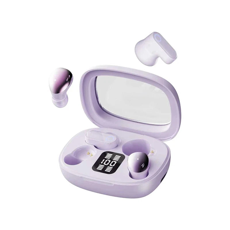B56 Invisible Sleep Bluetooth Earbuds TWS ANC In-Ear Headphones Wireless Earbuds Axl PURPLE