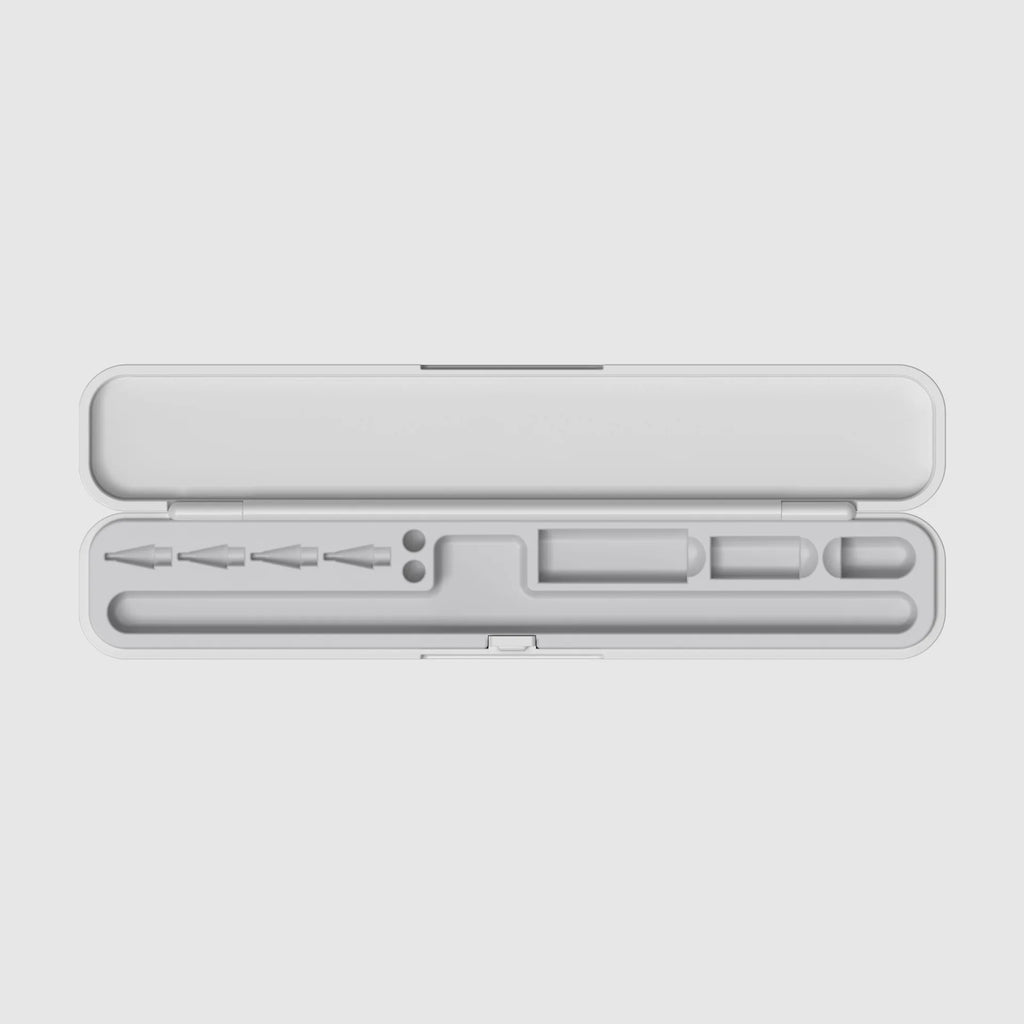 Apple Pencil Case – Protective Holder for Gen 1 & 2 Stylus Stylus Pen Case Axl Light Grey