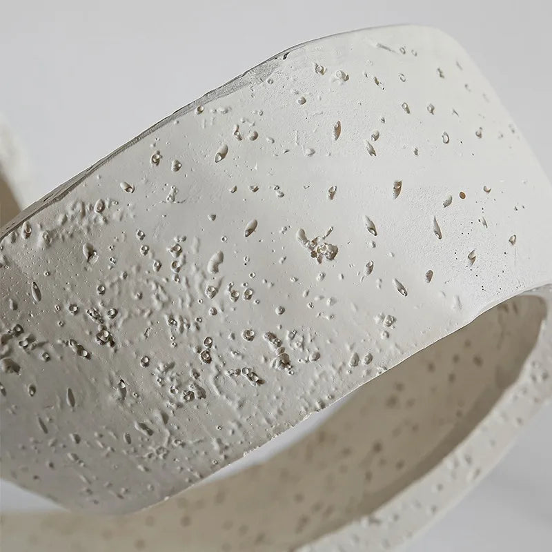 Cave Stone Geometric Sculpture | Modern Luxury Home Décor Art Decorative Sculpture Axl
