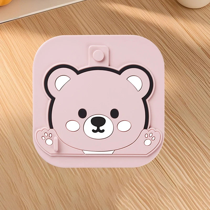 Bear 2-in-1 Floor Drain Cover – Odor Proof Silicone Mat Floor Drain Cover Axl A1