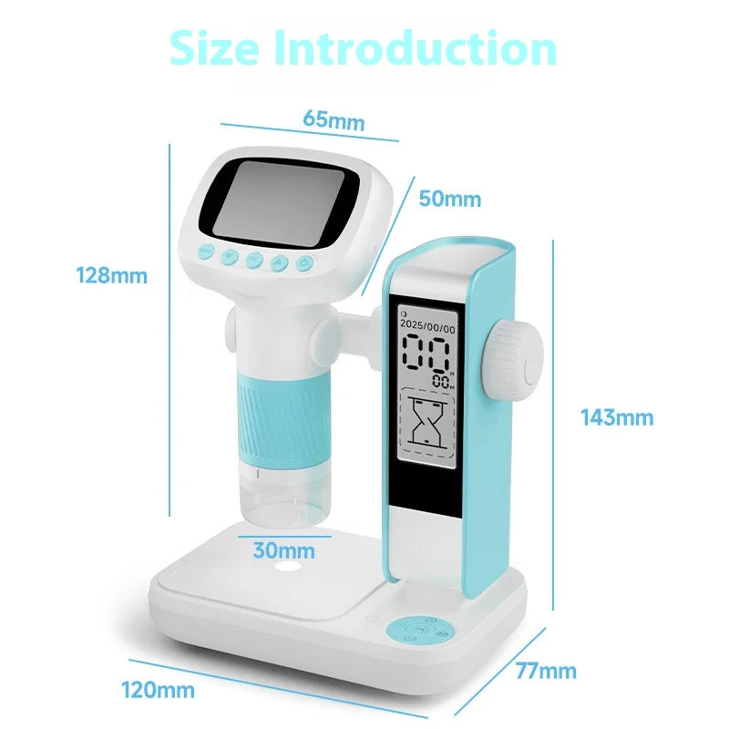 Handheld Digital Microscope 2MP HD Lens 500x Portable Mini Digital Microscope Axl