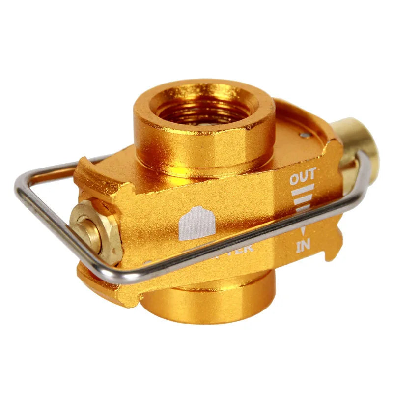 Camping Gas Saver Adapter – Flat Tank Refill Converter Gas Refill Adapter Axl