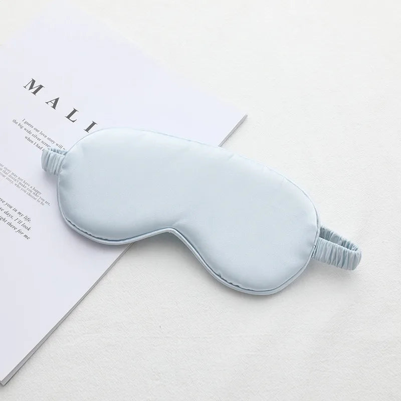 Double-Sided Silk Sleep Eye Mask – Light Blocking Travel Eyeshade Sleep Eye Mask Axl