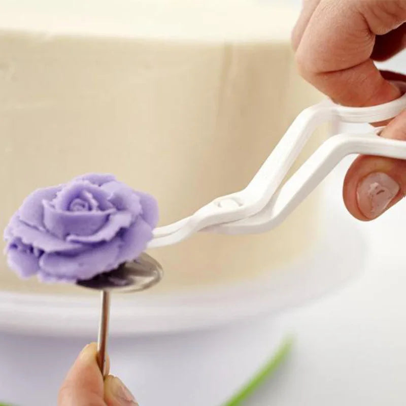 Cake Piping Scissors – Fondant & Cream Flower Transfer Tool Cake Decorating Tool Axl White