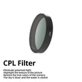 DJI Osmo Action 3/4/5 Lens Filters – CPL ND8 ND16 ND32 NDPL Action Camera Filters Axl CPL Filter