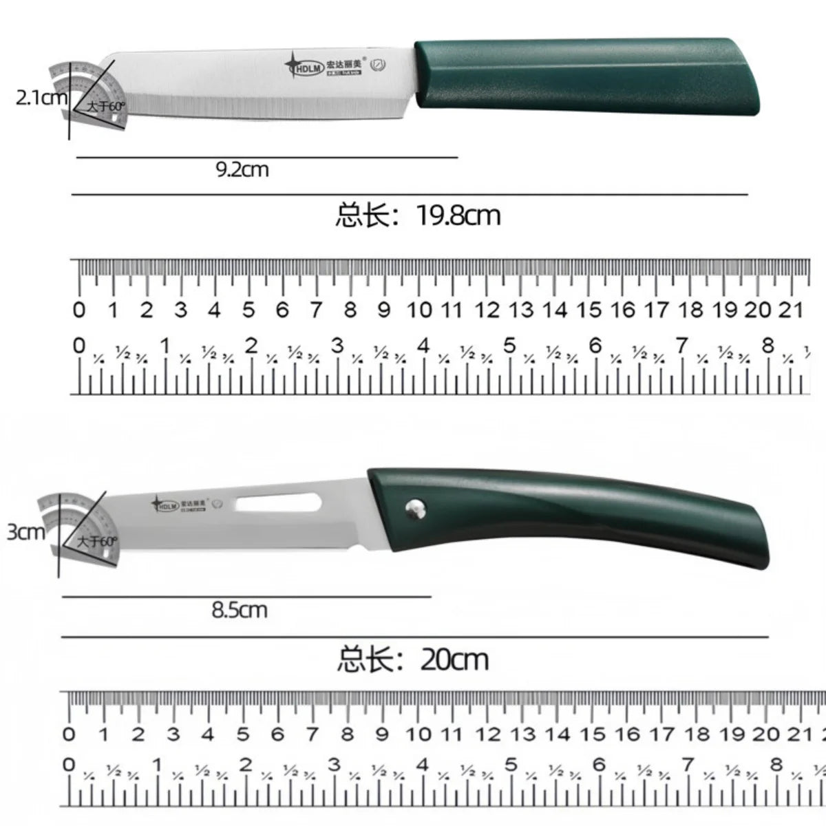 Stainless Steel Folding Paring Knife – Portable Fruit Knife Folding Paring Knife Axl