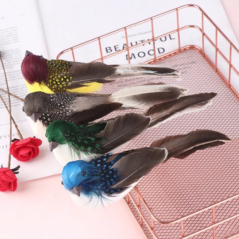 Artificial Foam Simulation Bird Figurine – Dove Decor Ornament Bird Decoration Figurine Axl