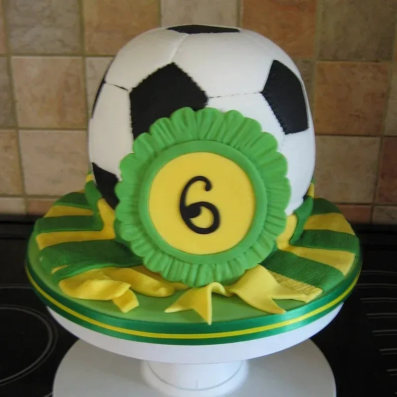 Football Fondant Cookie Cutter Set – 4 Pc Cake Decorating Molds Cookie Cutter Set Axl