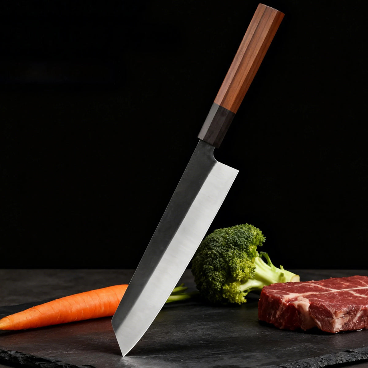 Professional Kiritsuke Chef Knife – Sharp Stainless Steel Blade Kiritsuke Chef Knife Axl