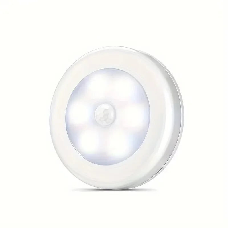 Motion Sensor LED Night Light – Wireless Closet & Cabinet Puck Lamp Motion Sensor Night Light Axl 1pc White 1