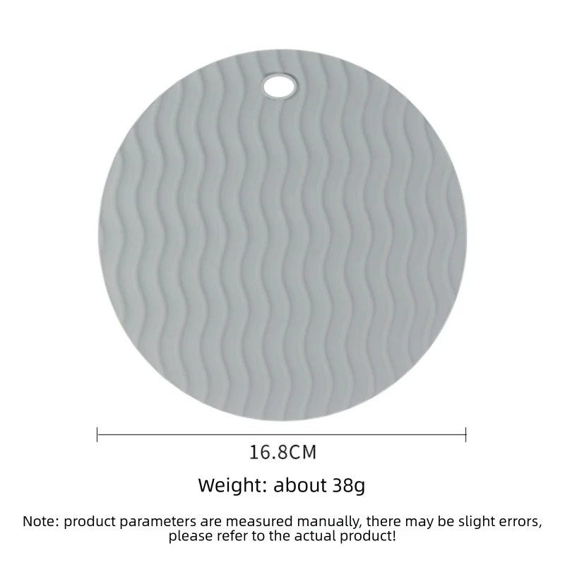 Silicone Trivet Heat Resistant Non-Slip Hot Pad Round Coaster Silicone Trivet Hot Pad Axl