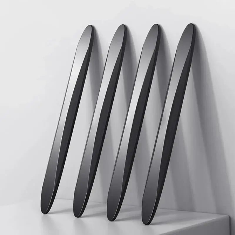4-Pack Car Door Edge Anti-Collision Strip Bumper Protector Bumper Guard Strip Axl Black