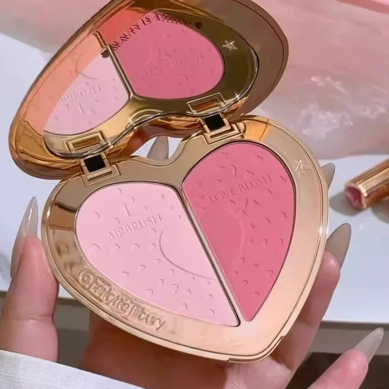 Charlotte Tilbury 2-Color Blush Powder – Brightening & Oil Control Blush Powder Axl