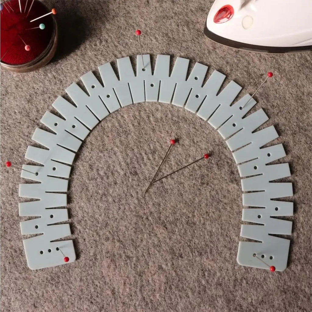 Flexible Silicone Hemming Ruler – Curve Scale Sewing Tool Sewing Hemming Ruler Axl