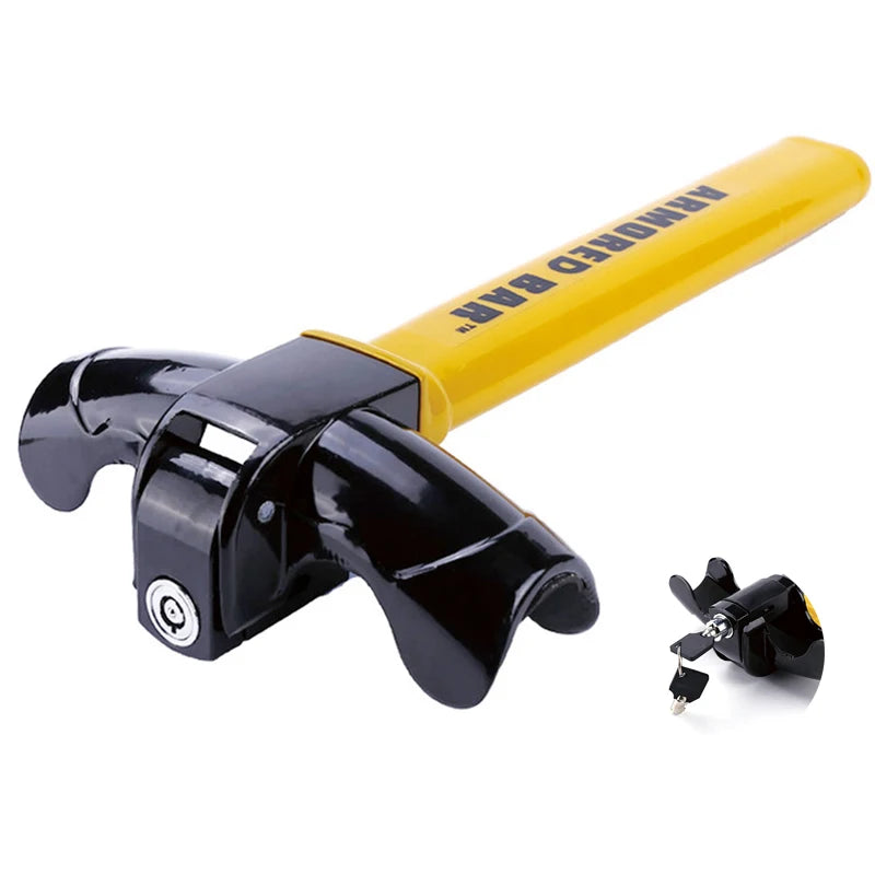 Universal Steering Wheel Lock – Heavy-Duty Anti-Theft Security Steering Wheel Lock Axl