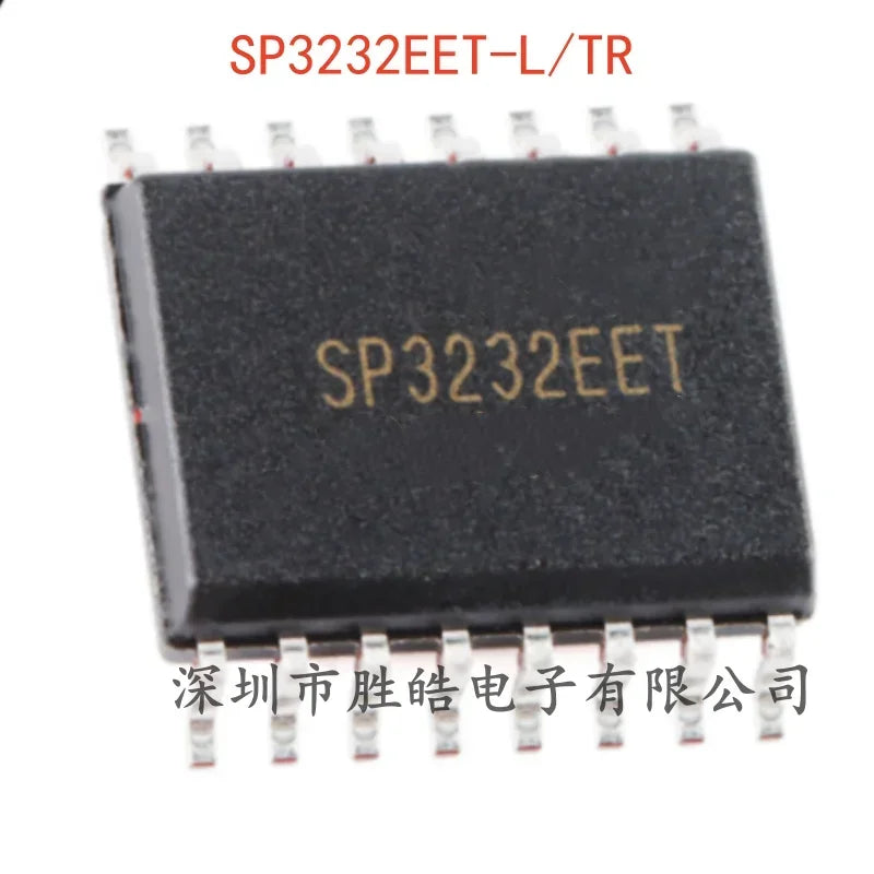 SP3232EET-L/TR RS-232 Transceiver IC SOIC-16 3V–5.5V 10PCS Transceiver IC Axl Default Title