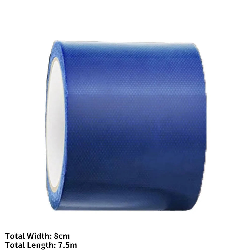 Waterproof Tarpaulin Repair Tape – Tarp & Awning Patch Tarpaulin Repair Tape Axl Blue 8CMx7.5M