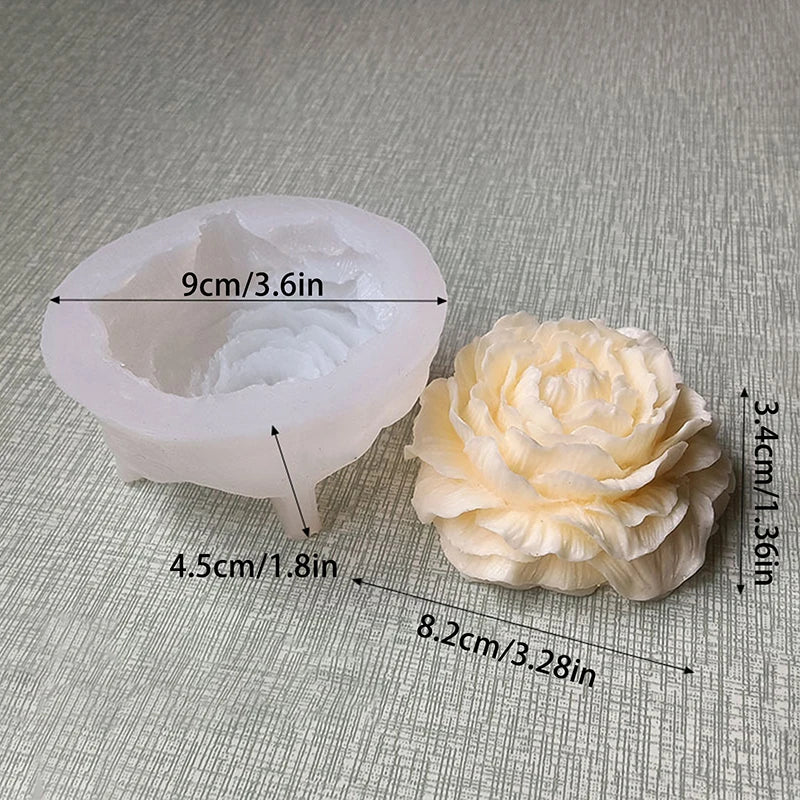 Silicone Flower Mold – Cake, Chocolate, Soap & Candle Making Silicone Baking Mold Axl