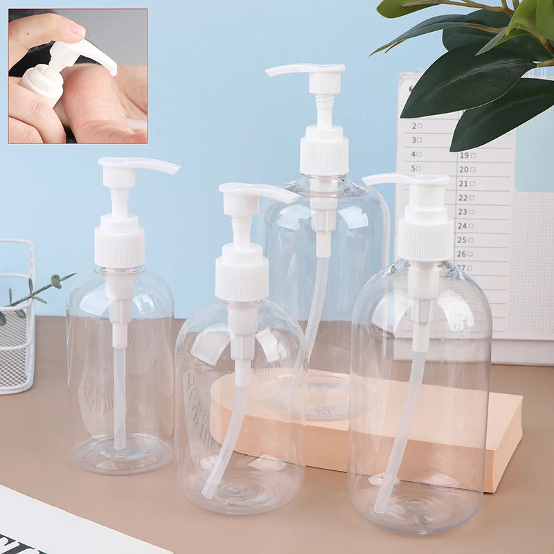 Refillable Pump Dispenser Bottle 200–500ml | Travel & Home Pump Dispenser Bottle Axl