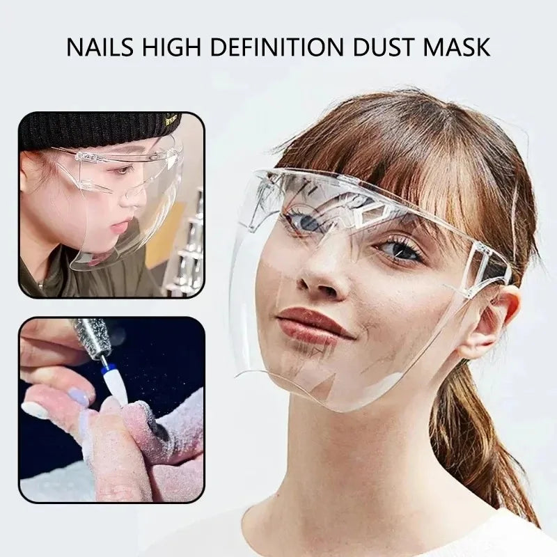 HD Clear Safety Face Shield – Anti-Splash Full Coverage Safety Face Shield Axl