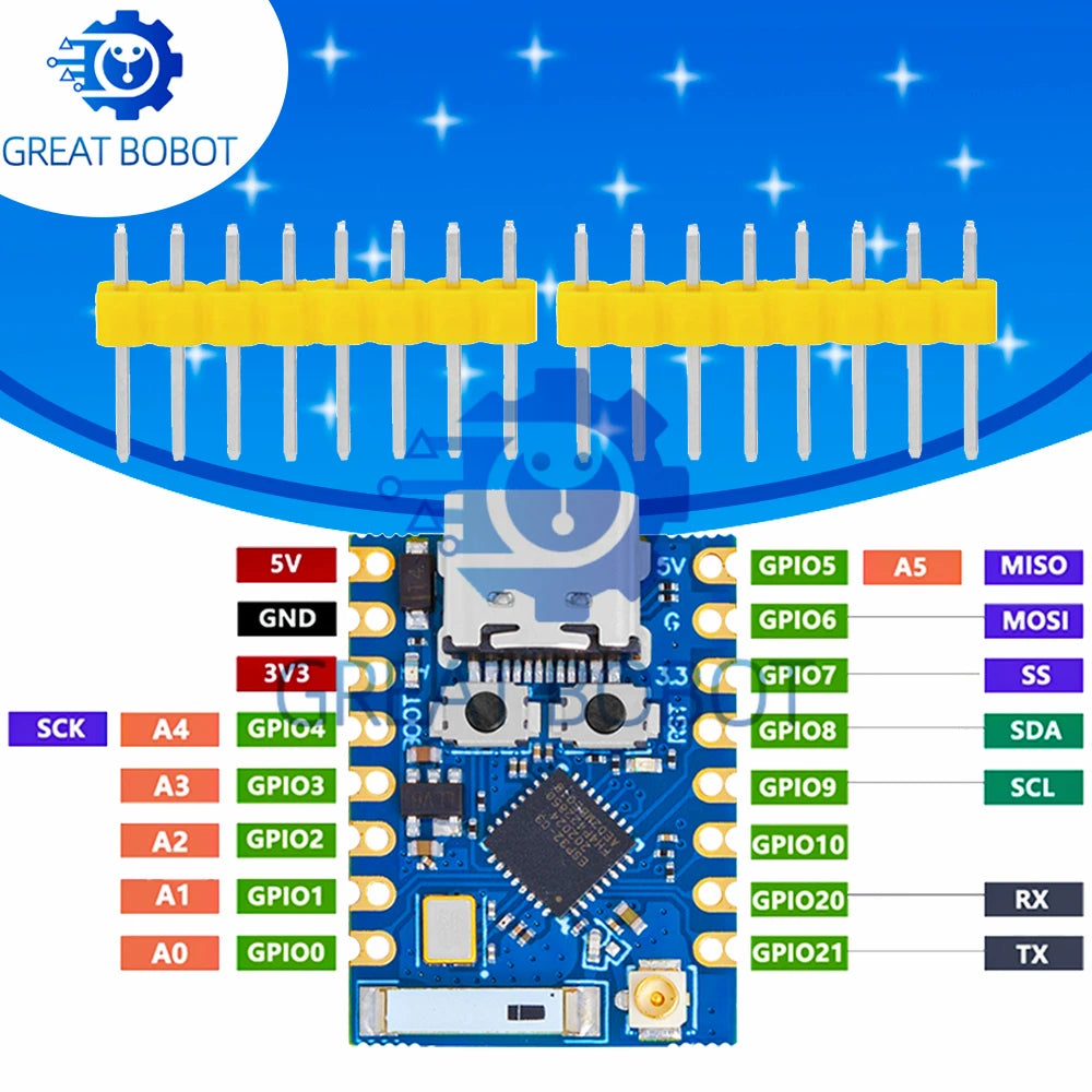 ESP32-C3 PRO Mini Dev Board – WiFi & Bluetooth Module Development Board Axl Default Title