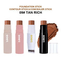 2-in-1 Double-Ended Concealer Stick – Waterproof Face Makeup Concealer Stick Axl 09(One Tube) 40pcs with logo
