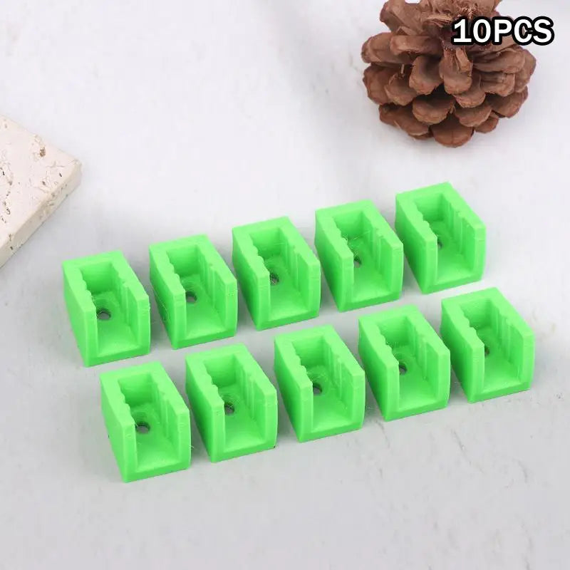 10-Pack Air Tool Wall Mount Rack Hangers for Garage Workshop Tool Wall Hanger Axl Green
