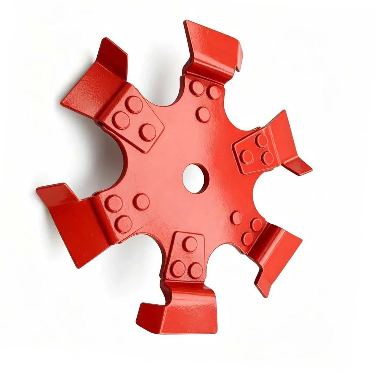Trenching Wheel Trimmer Head – Metal Blade for Tiller & Cultivator Trimmer Cutting Blade Axl