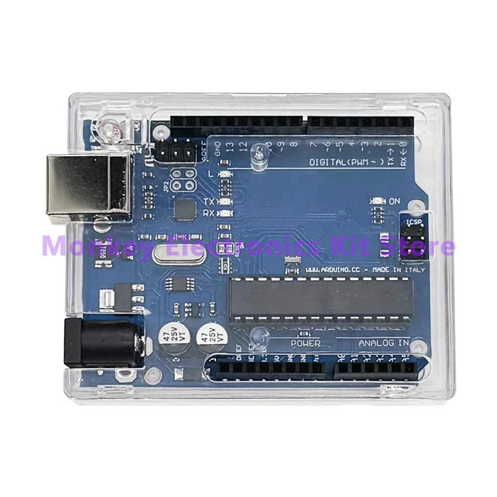 R3 Development Board CH340G MEGA328P SMD 16MHz + USB Cable Development Board Axl R3 and Box