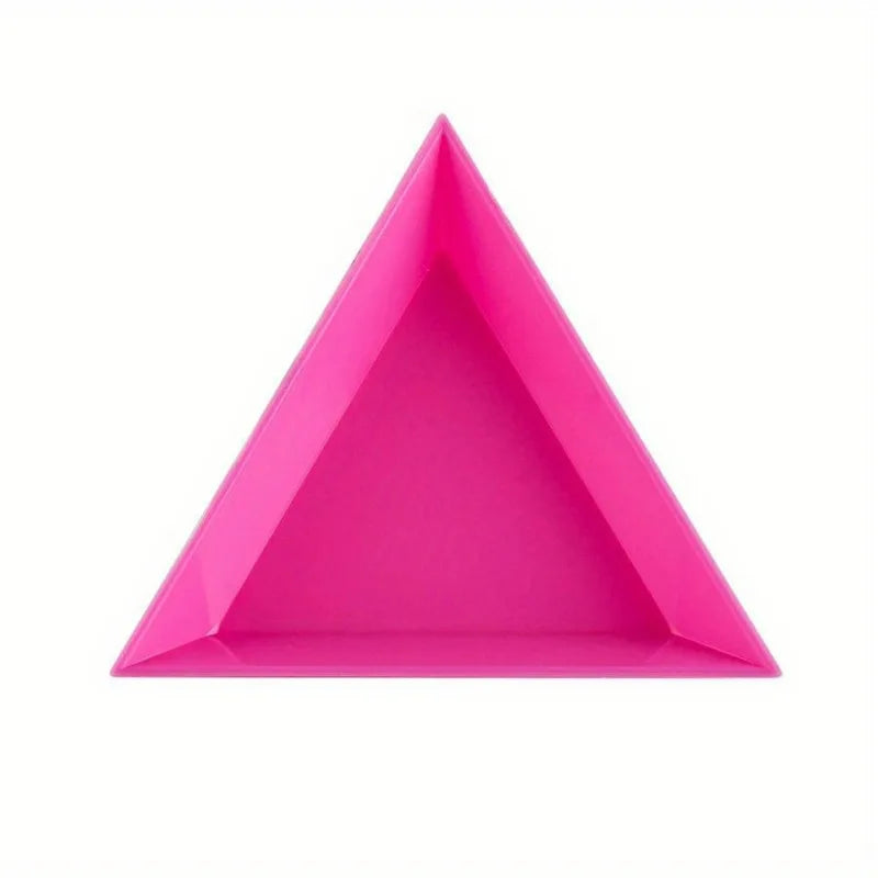 10-Piece Triangle Sorting Trays – Bead & Jewelry Organizer Jewelry Sorting Tray Axl Pink