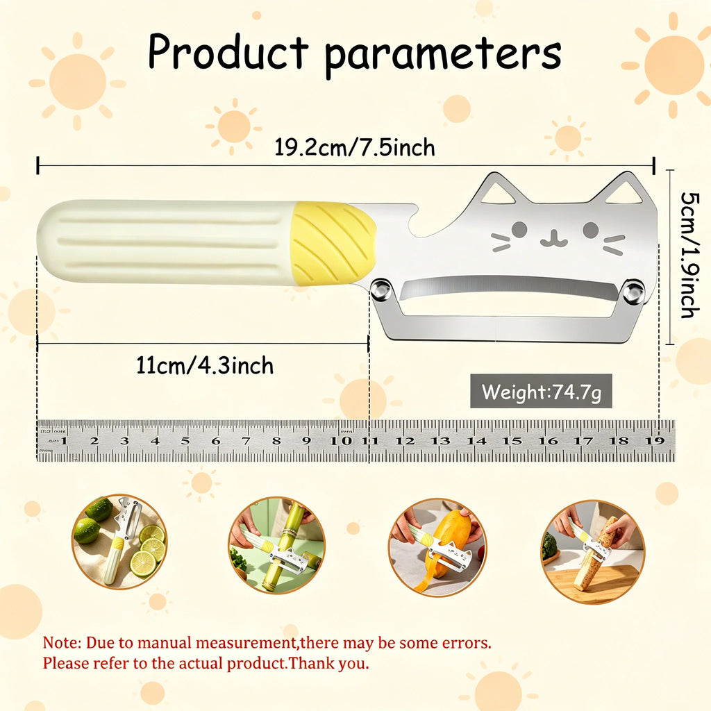 5-Piece Stainless Steel Vegetable Peeler Set – Kitchen Tool Vegetable Peeler Set Axl