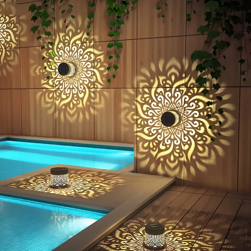 IP65 Solar LED Wall Light – Warm Outdoor Garden & Pathway Solar Wall Light Axl