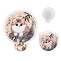 Portable Folding Reflector Fan – Mini Round Photography Fan Folding Reflector Fan Axl A16