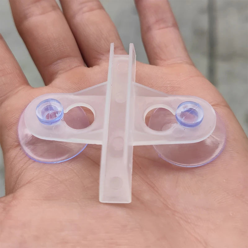 Aquarium Fish Tank Divider Isolation Clips with Suction Cups 2Pc Aquarium Divider Clip Axl