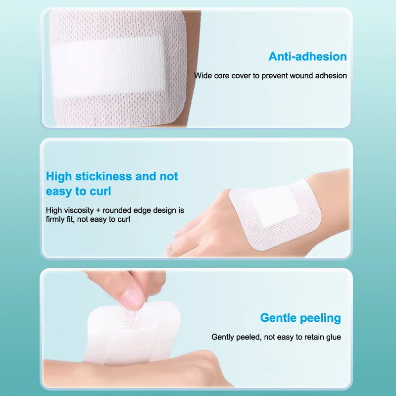 Waterproof Sterile Wound Dressings 10–30 Pcs | 10×15 cm Pads Sterile Wound Dressing Axl