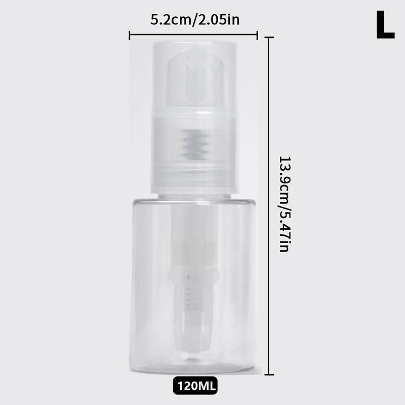 Refillable Powder Spray Bottle – Talcum Dispenser 18–120ml Powder Spray Bottle Axl 120ml