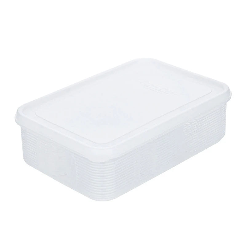 6-Grid Food Storage Containers with Lids – Fridge Organizer Set Food Storage Container Axl L