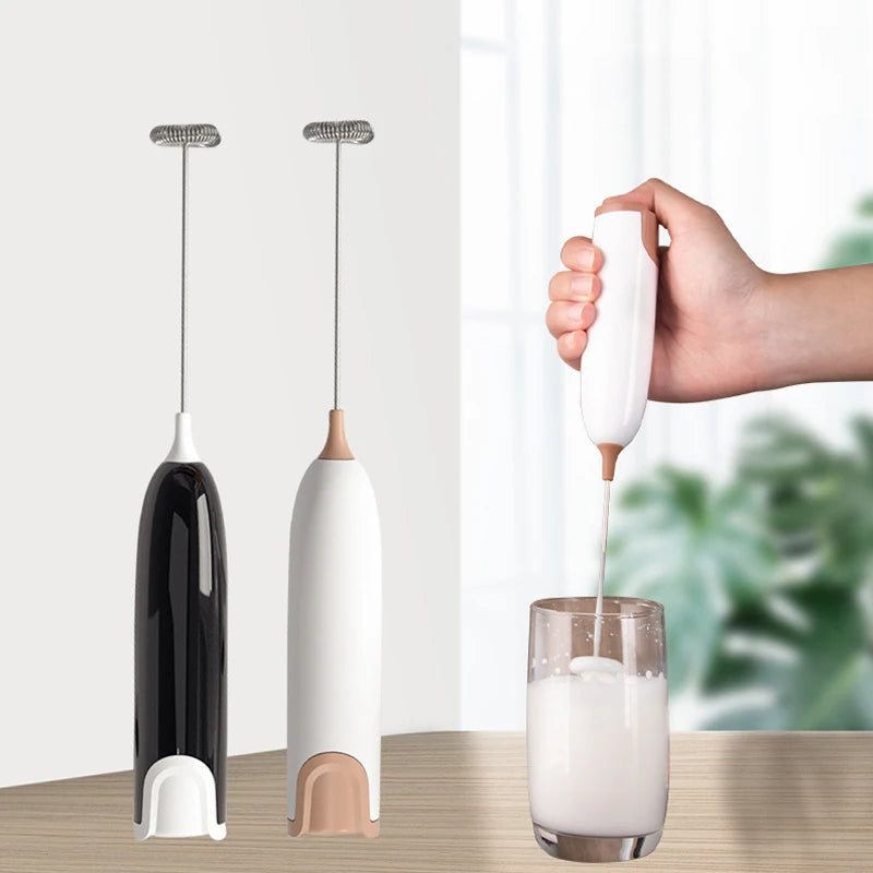 BALASHOV Electric Milk Frother – Handheld Battery Whisk Milk Frother Axl