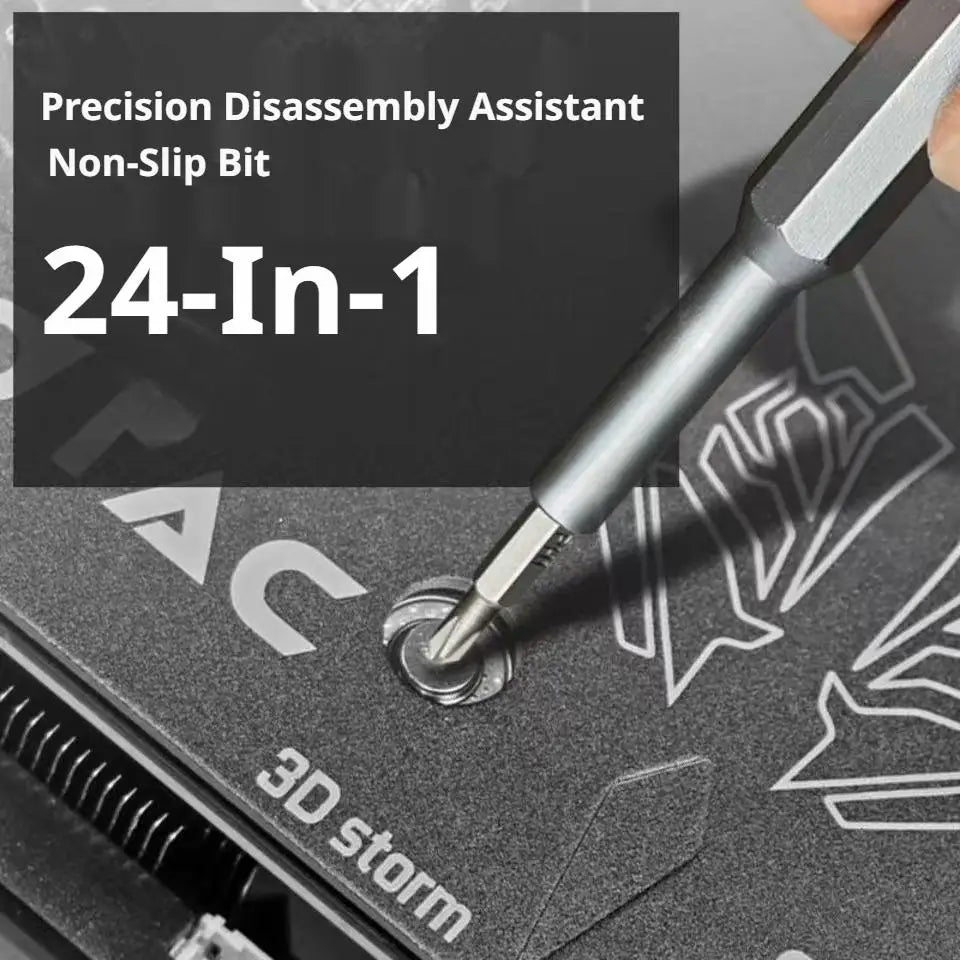25-in-1 Precision Screwdriver Set – Torx, Hex & Flat Bits Precision Screwdriver Set Axl