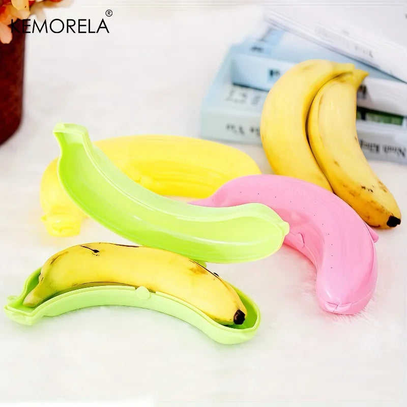 KEMORELA Banana Case – Portable Fruit Protector for Travel Fruit Storage Case Axl