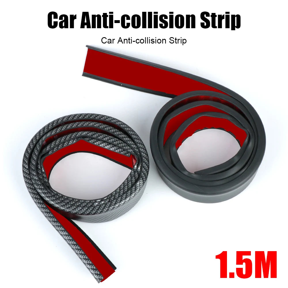 PVC Car Wheel Arch Fender Guard Strip 1.5M Anti-Scratch Car Fender Guard Strip Axl