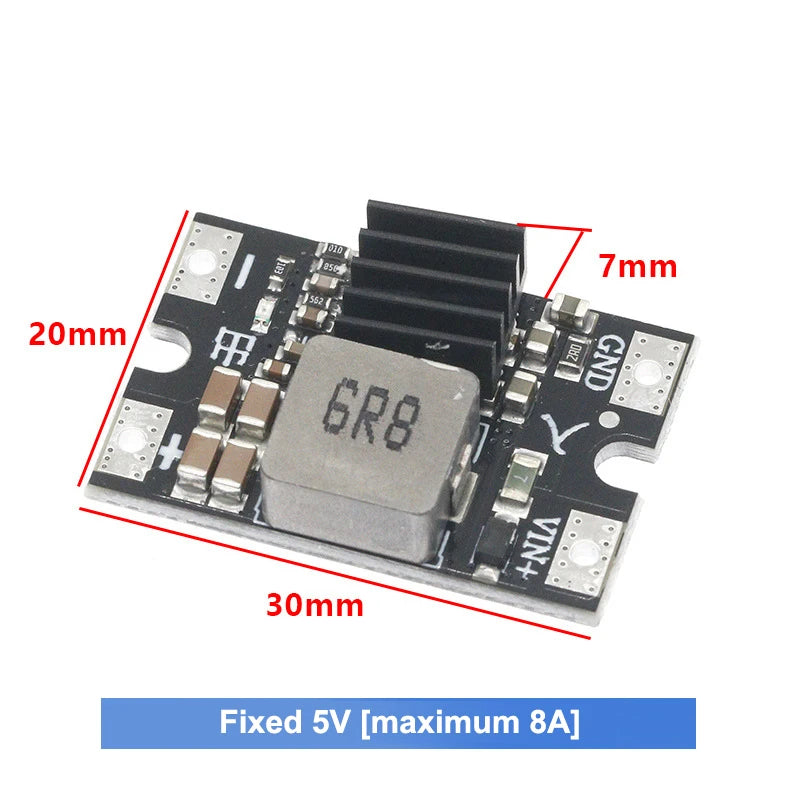 DC-DC Step Down Buck Converter 8A 25V to 3.3V/5V/9V/12V Module Voltage Converter Module Axl A2