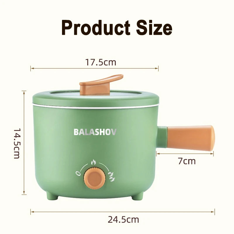 BALASHOV Multi Cooker Electric Pot – Non-Stick Rice & Hot Pot Multi Cooker Pot Axl